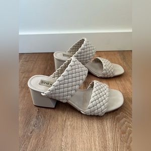 Steve Madden Braided Nude Heels - Size 7.5